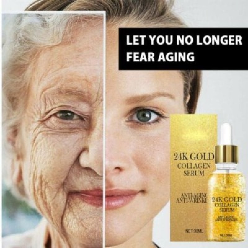 24k Gold Collagen Repairing firming Serum