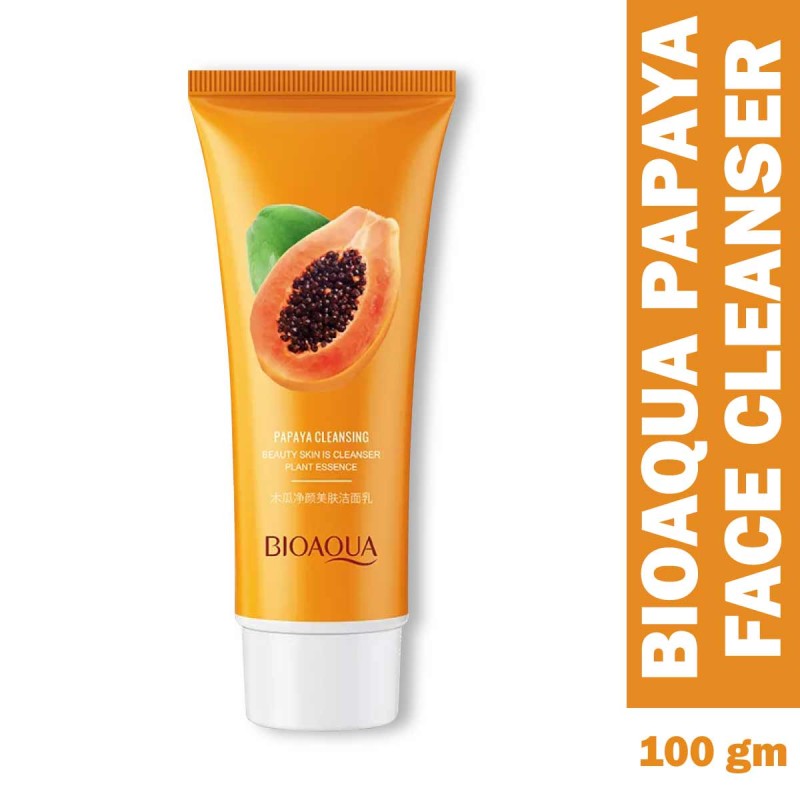 Bioaqua Papaya Moisturizing Face Wash -100G